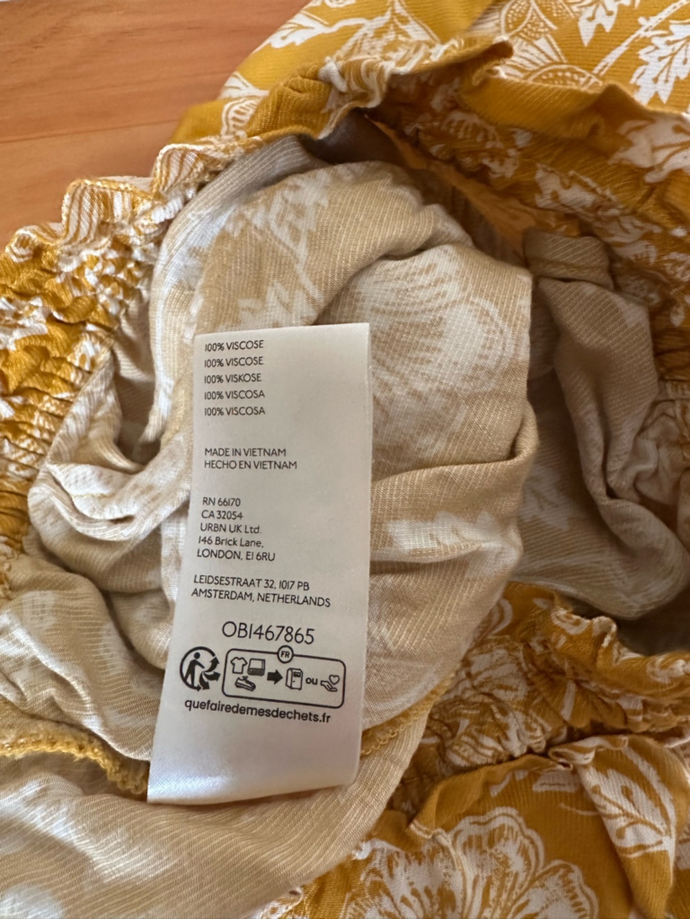 Anthropologie Silky Floral Pants - XS Tall - Picture 7 of 7